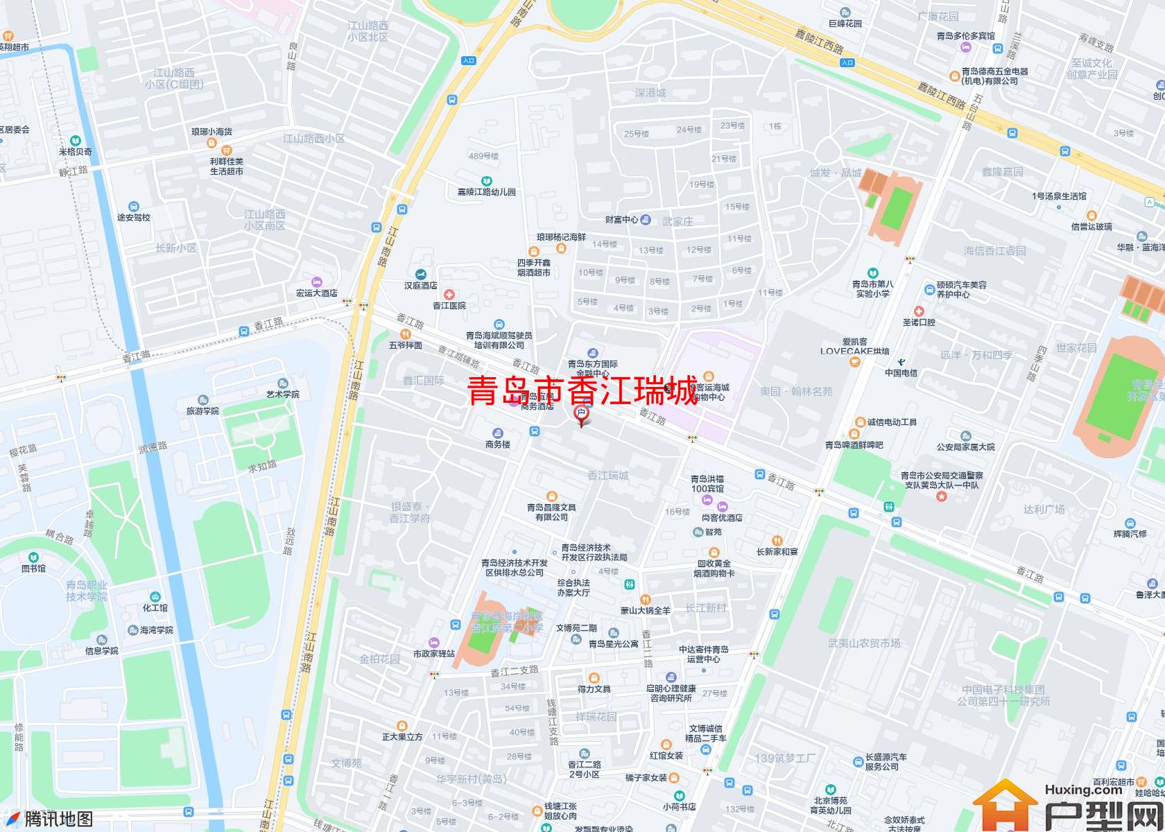 香江瑞城小区 - 户型网