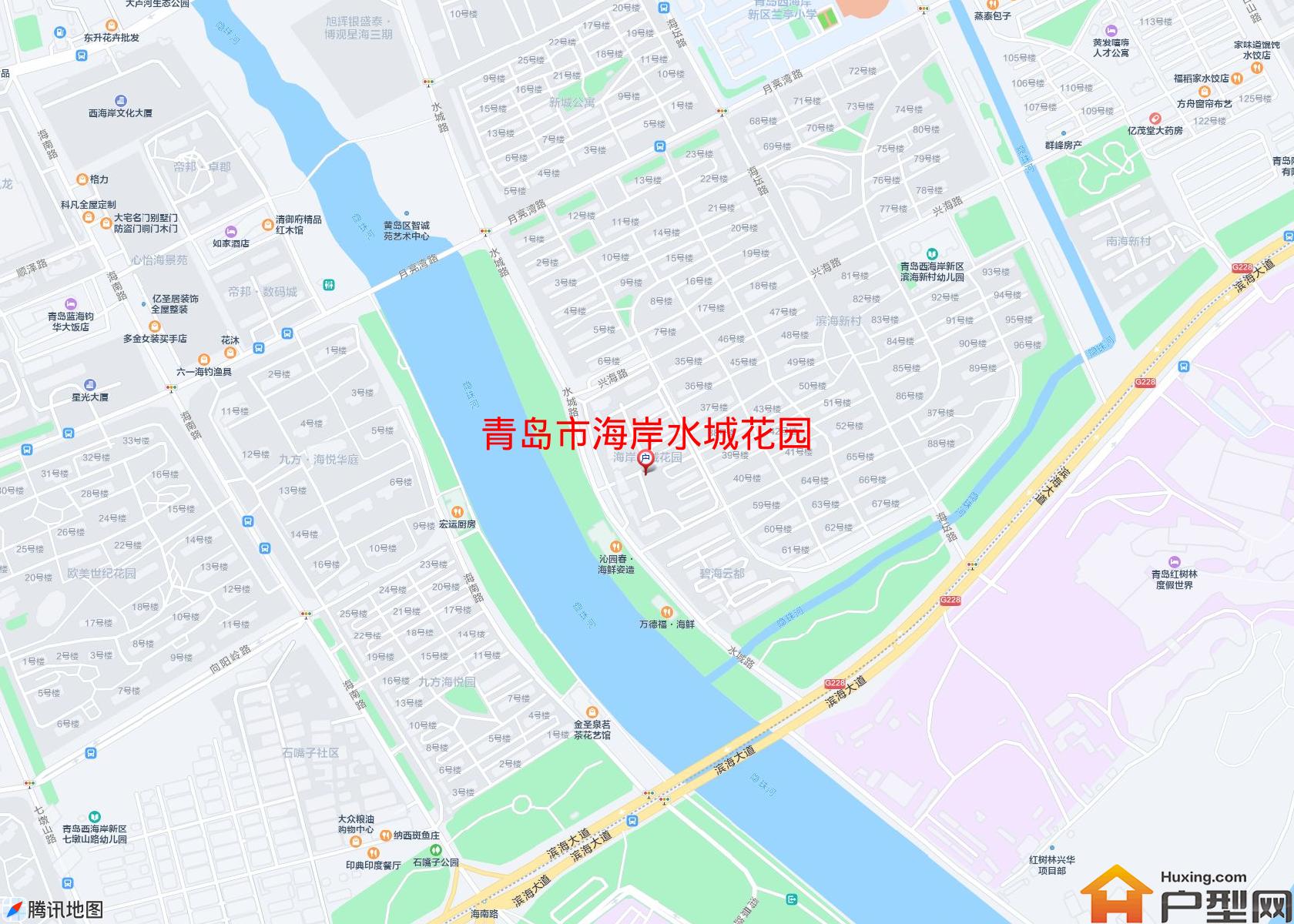 海岸水城花园小区 - 户型网