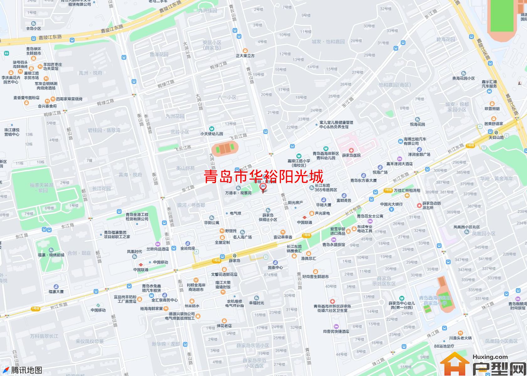 华裕阳光城小区 - 户型网