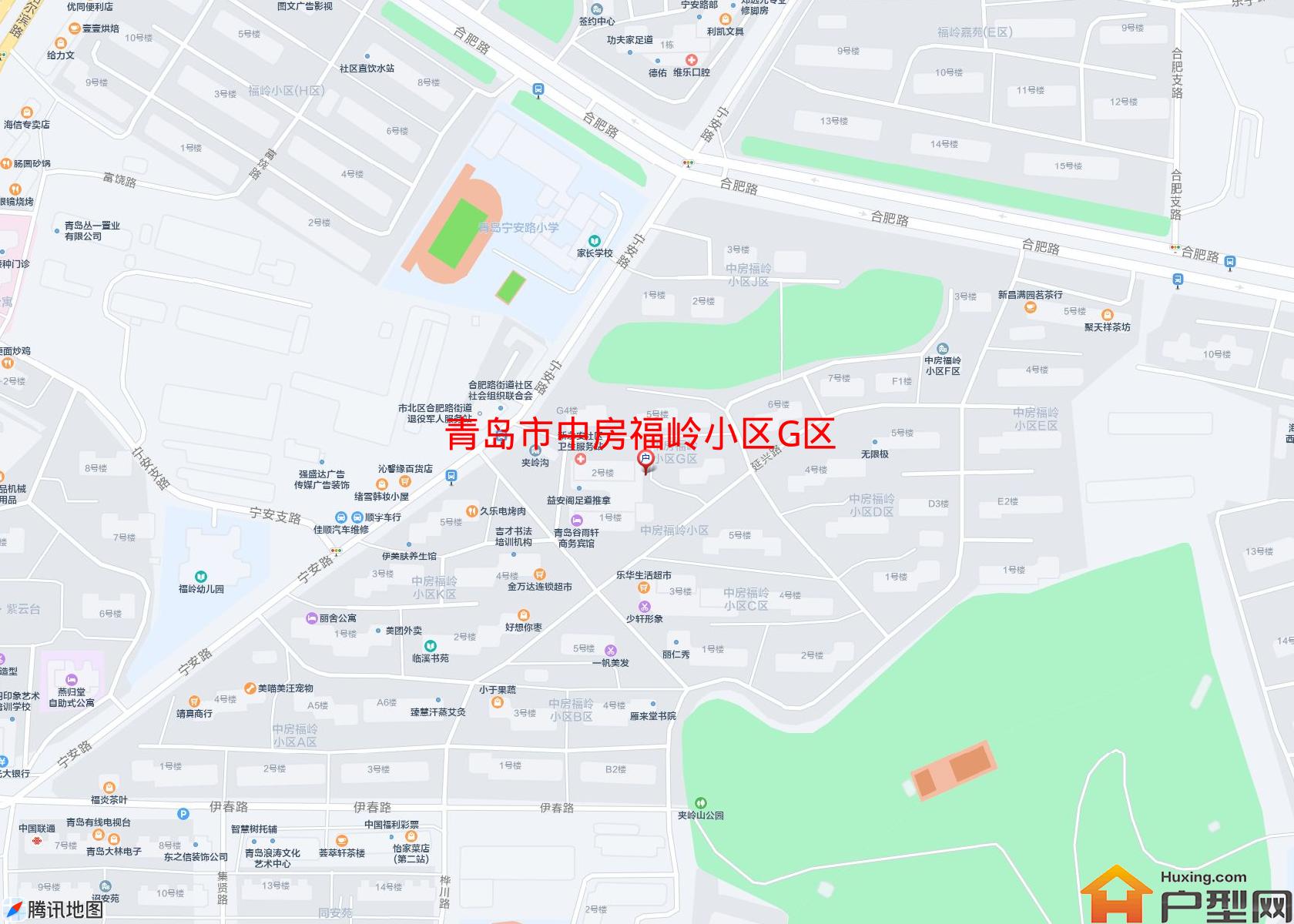 中房福岭小区G区小区 - 户型网
