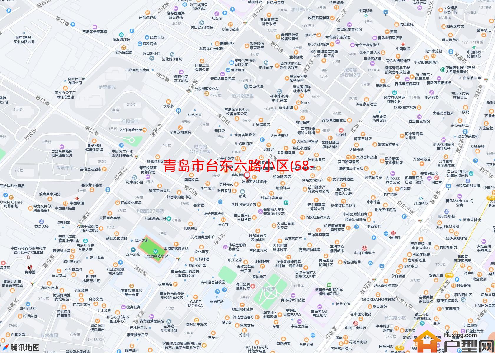台东六路小区(58-80号(双号))小区 - 户型网