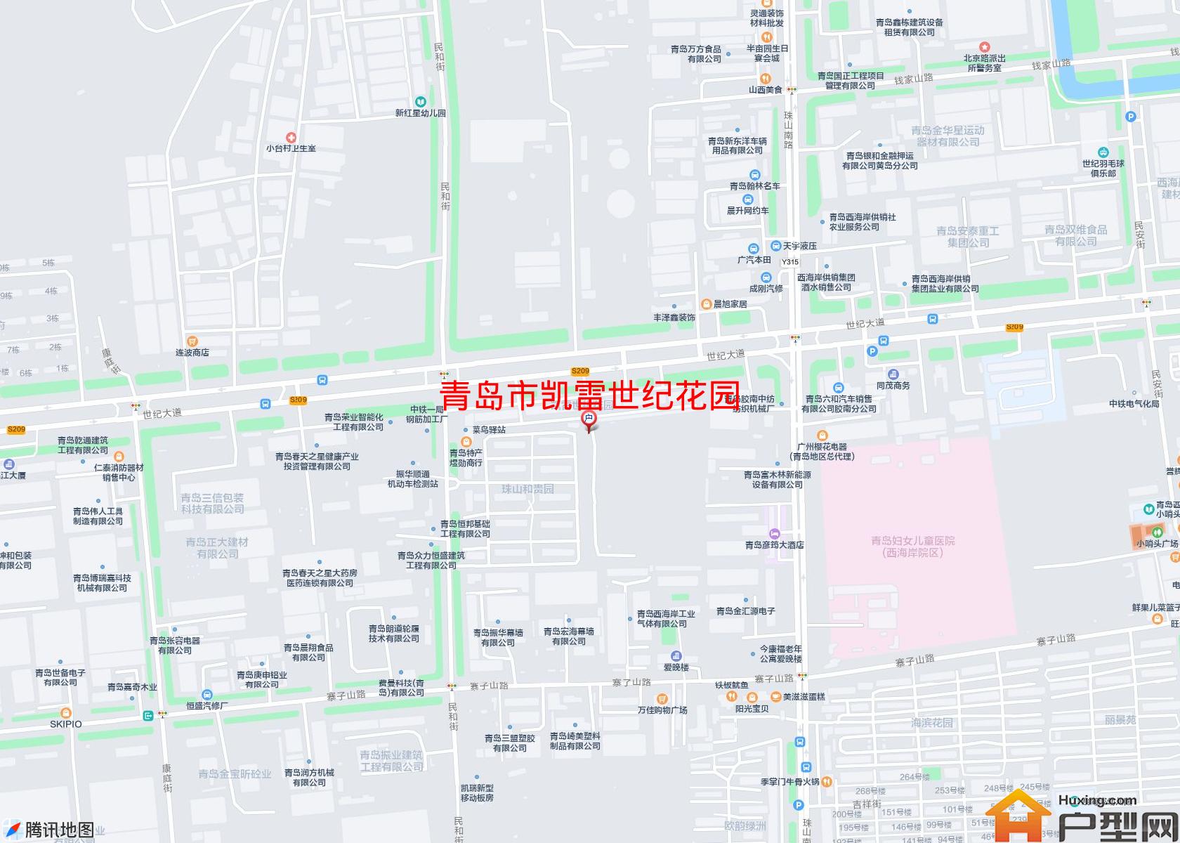 凯雷世纪花园小区 - 户型网