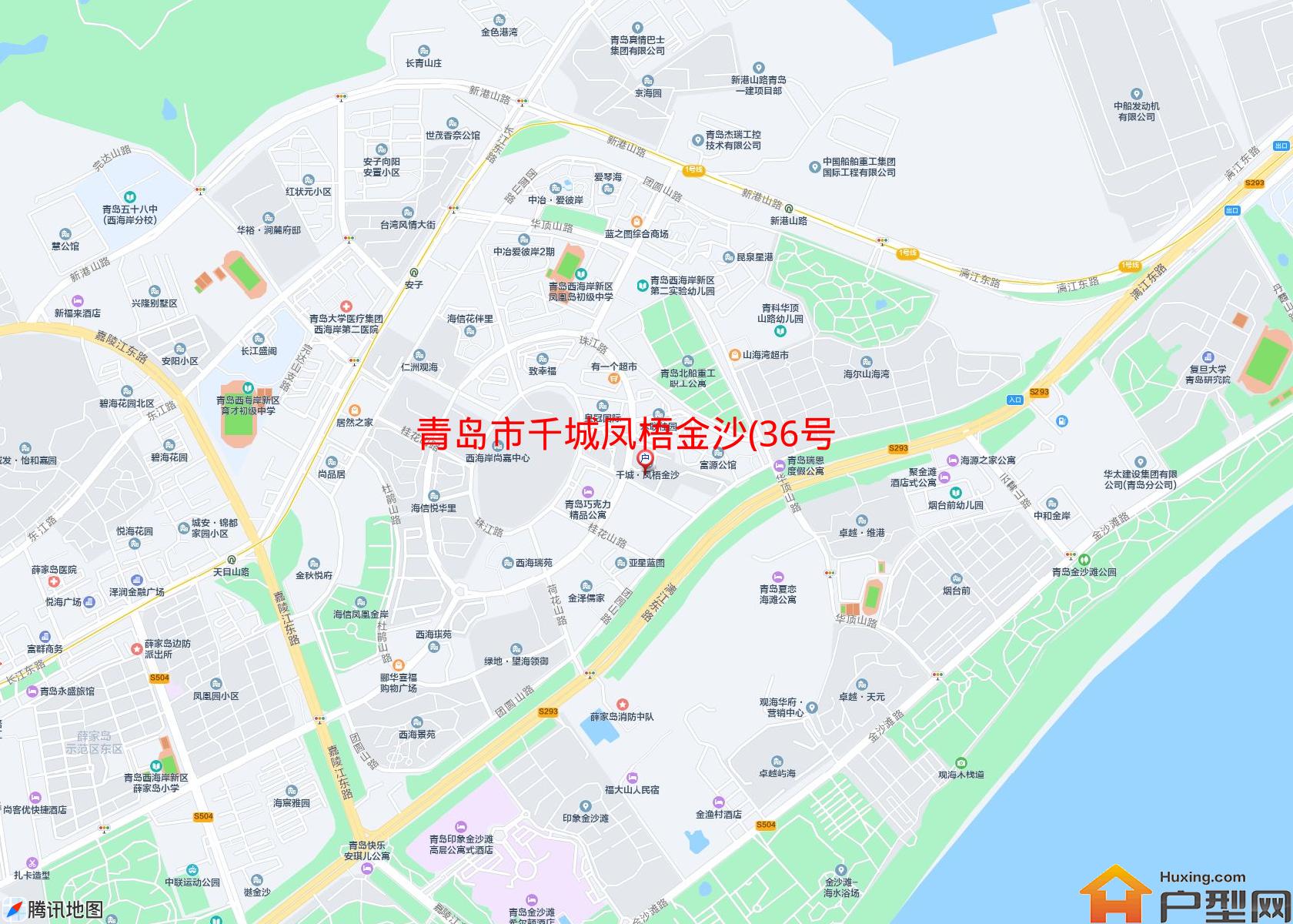 千城凤梧金沙(36号)小区 - 户型网