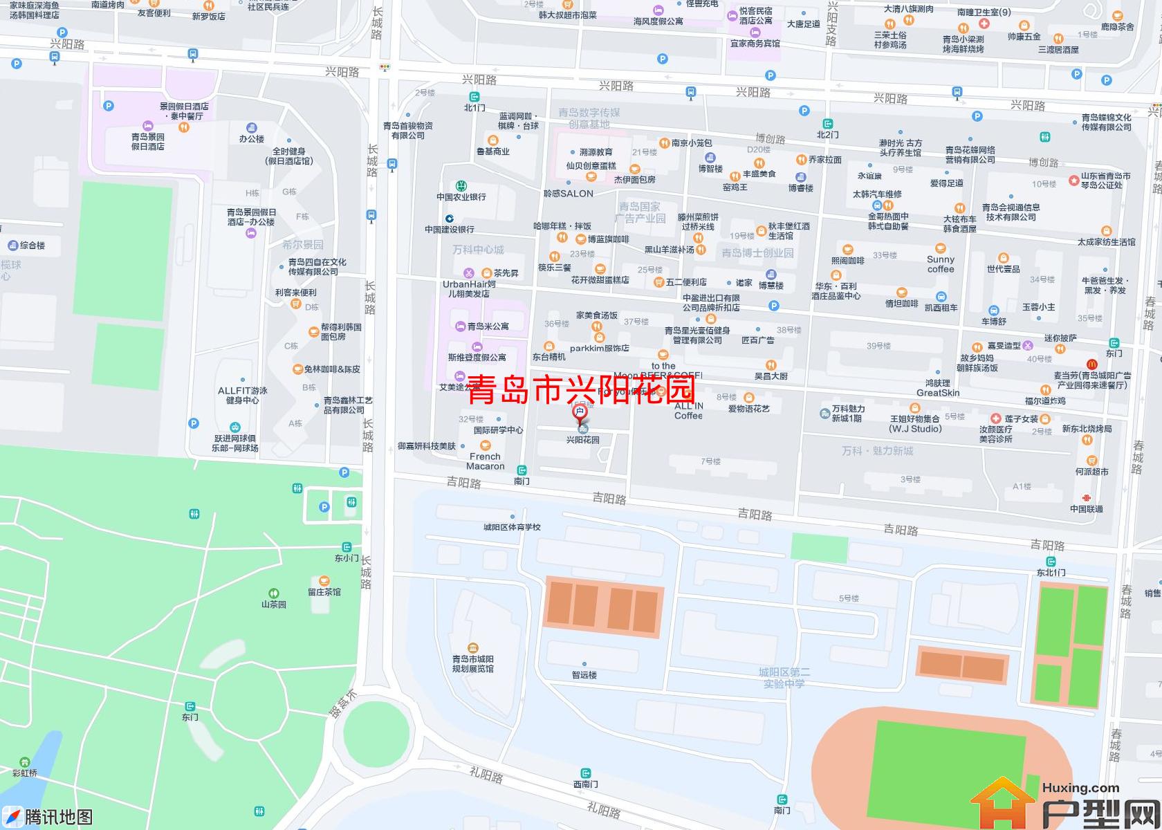 兴阳花园小区 - 户型网