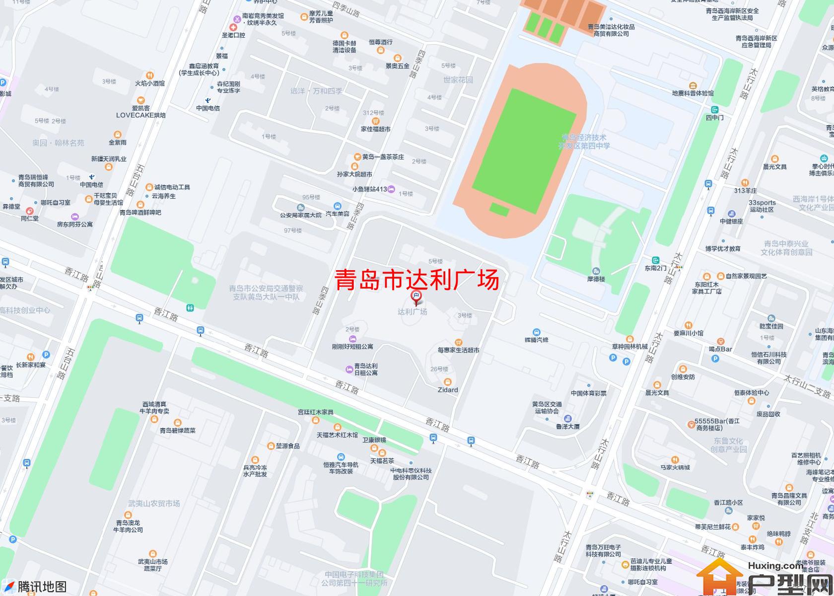 达利广场小区 - 户型网