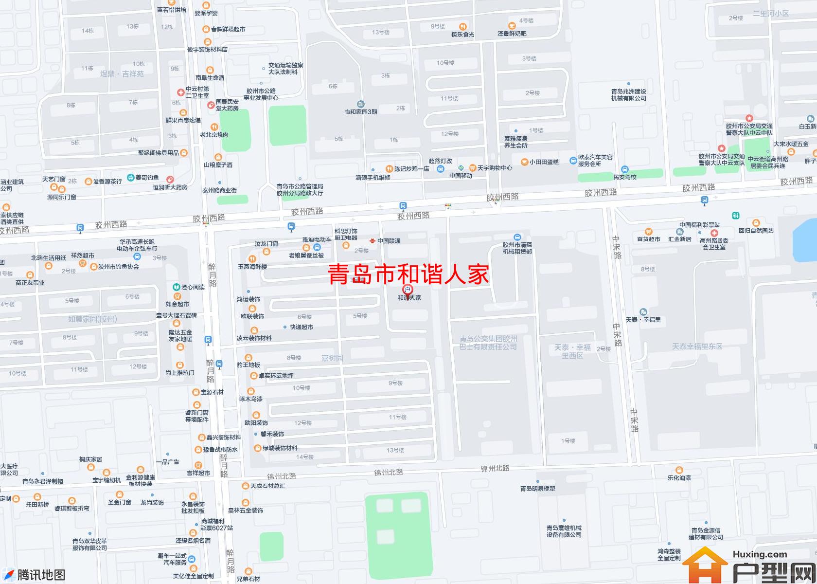 和谐人家小区 - 户型网