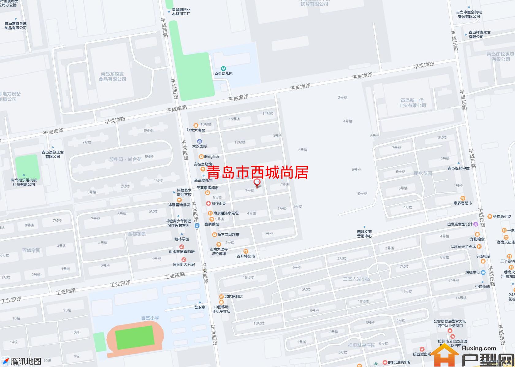 西城尚居小区 - 户型网