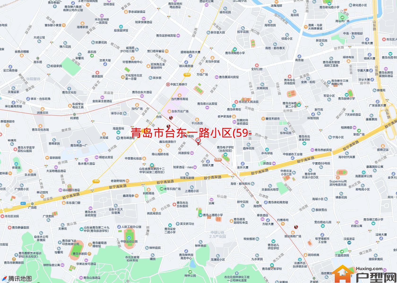 台东一路小区(59-103号(单号))小区 - 户型网