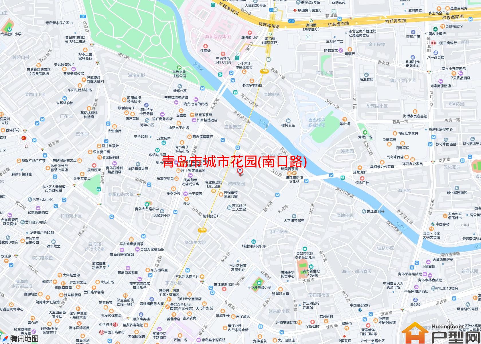 城市花园(南口路)小区 - 户型网