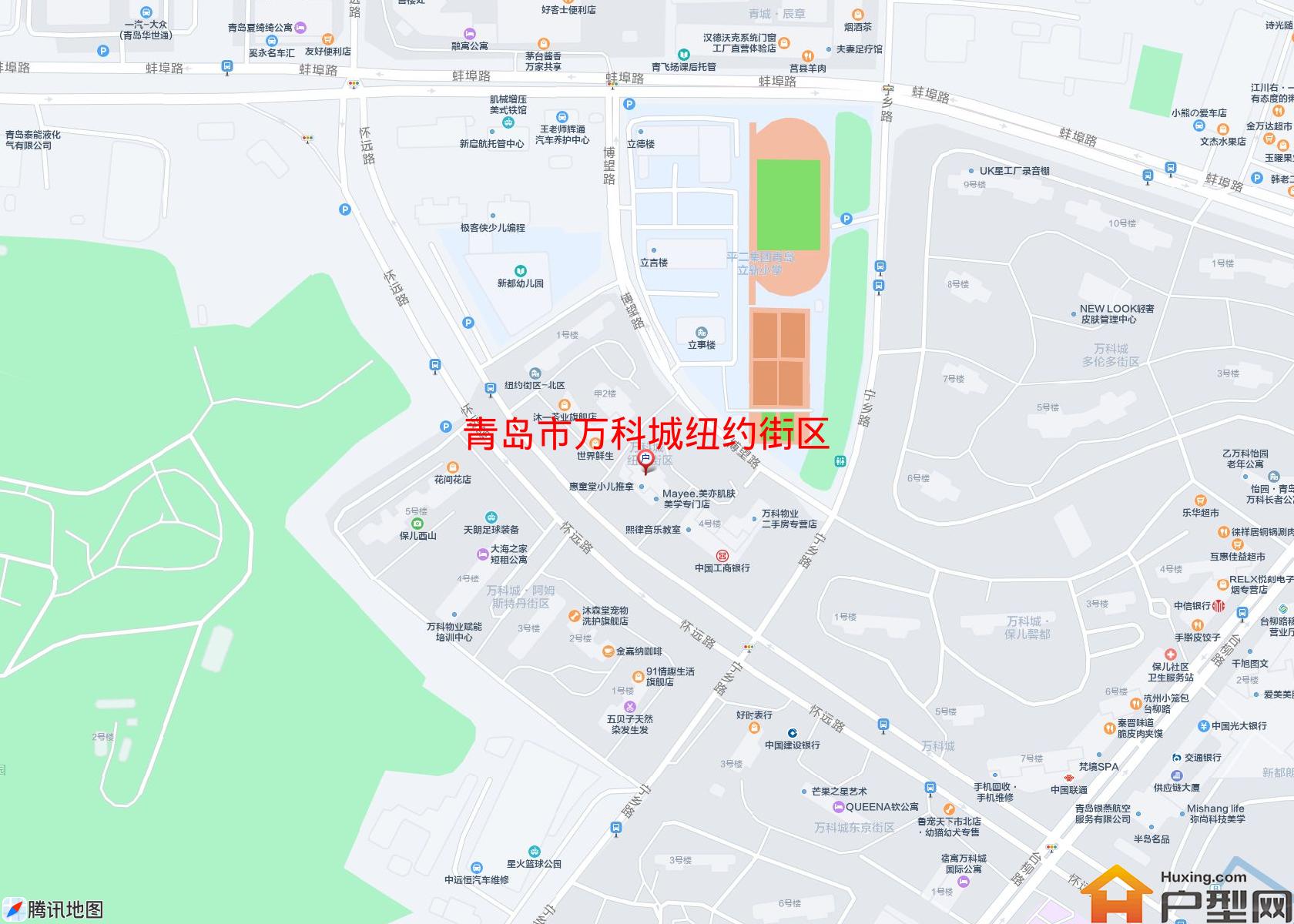 万科城纽约街区小区 - 户型网