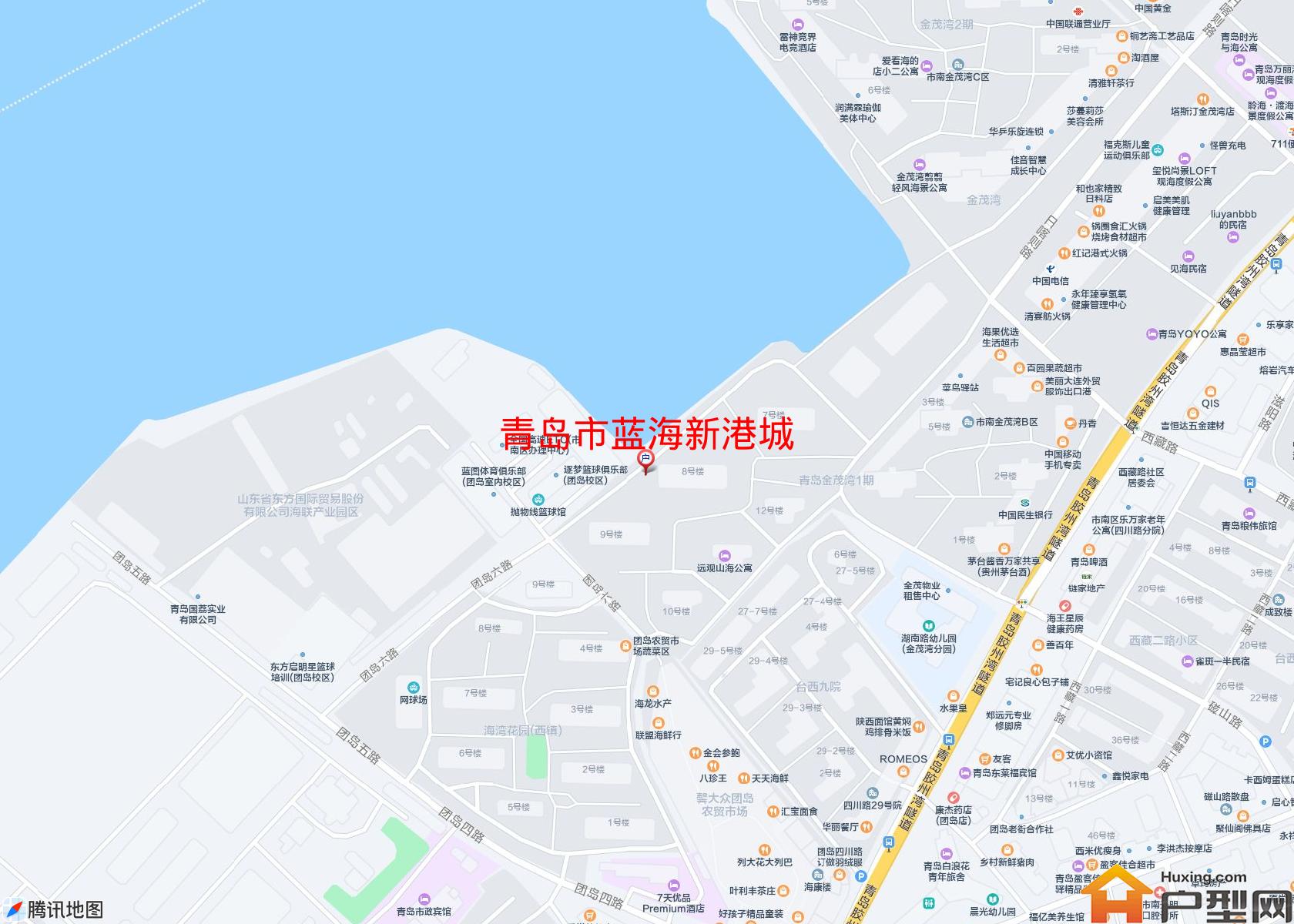 蓝海新港城小区 - 户型网