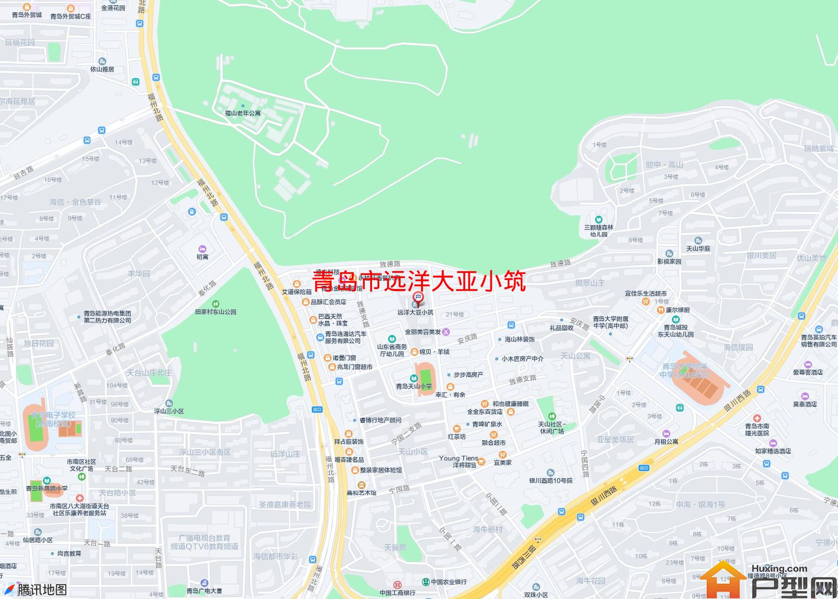 远洋大亚小筑小区 - 户型网