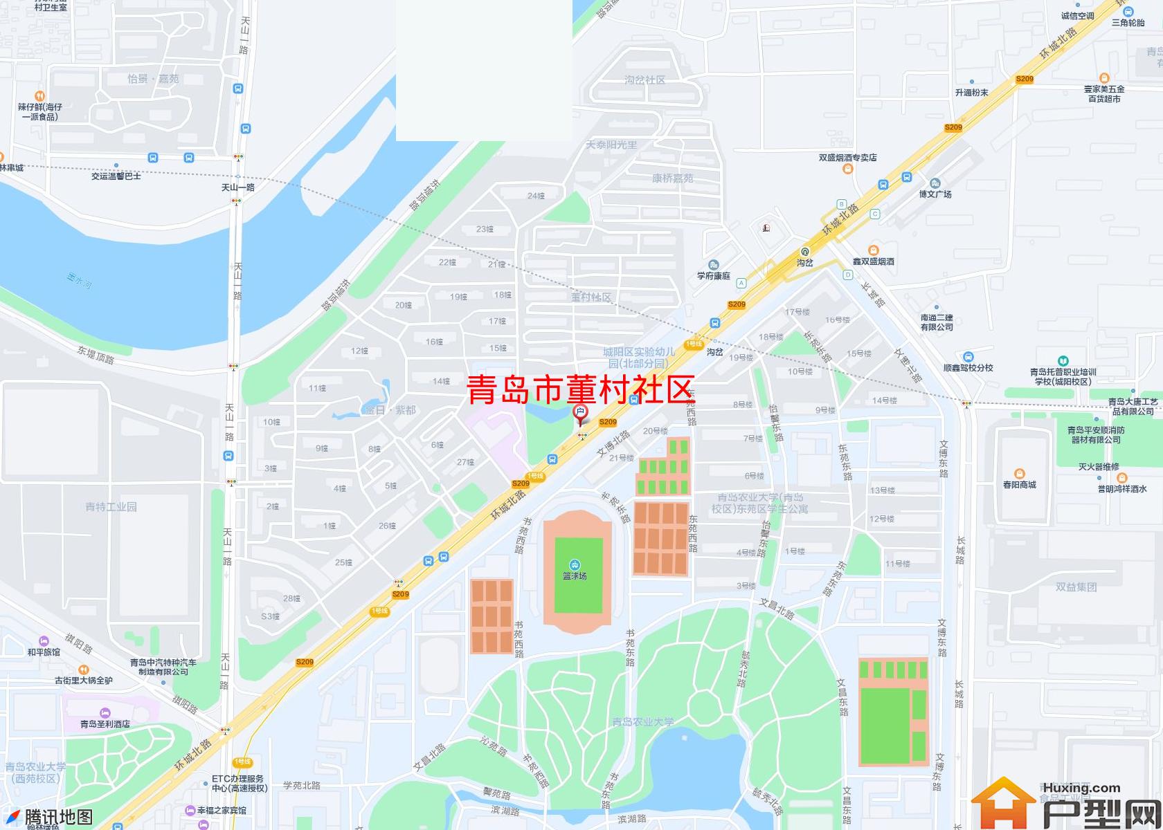 董村社区小区 - 户型网