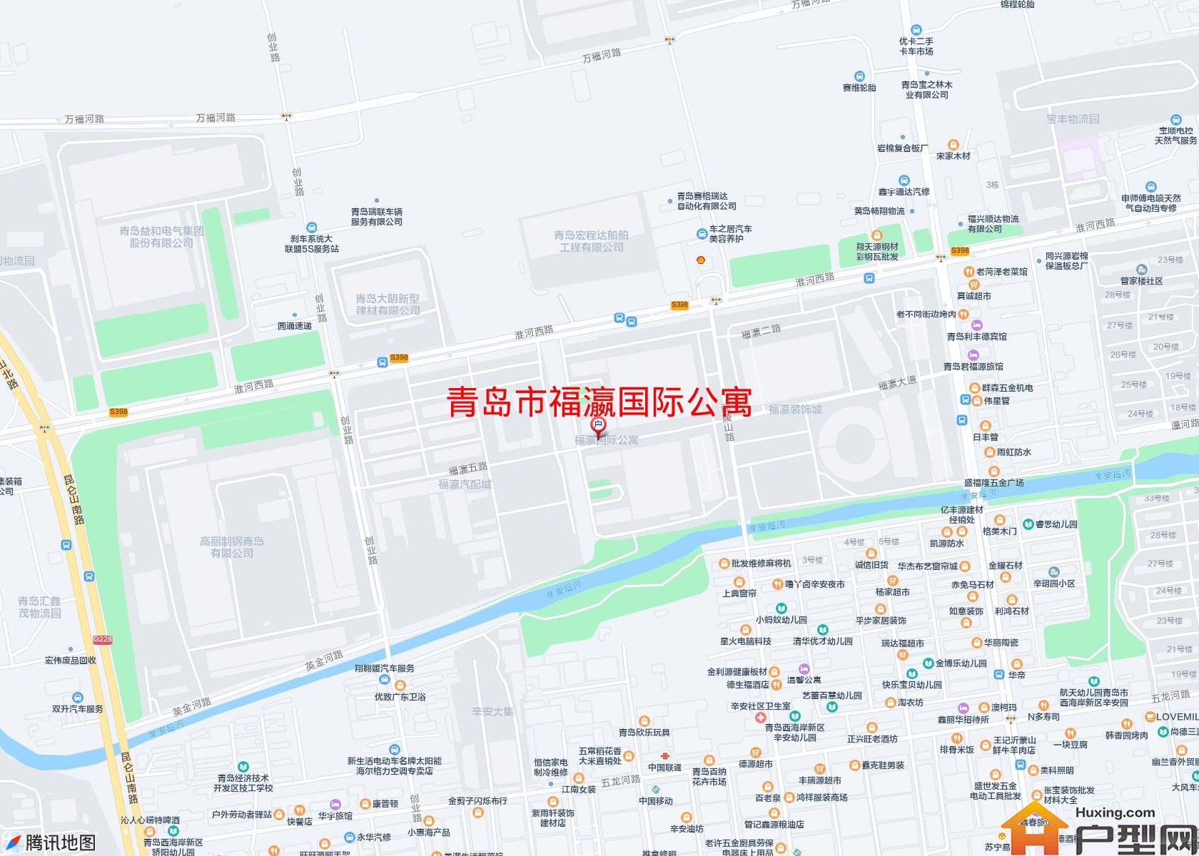 福瀛国际公寓小区 - 户型网