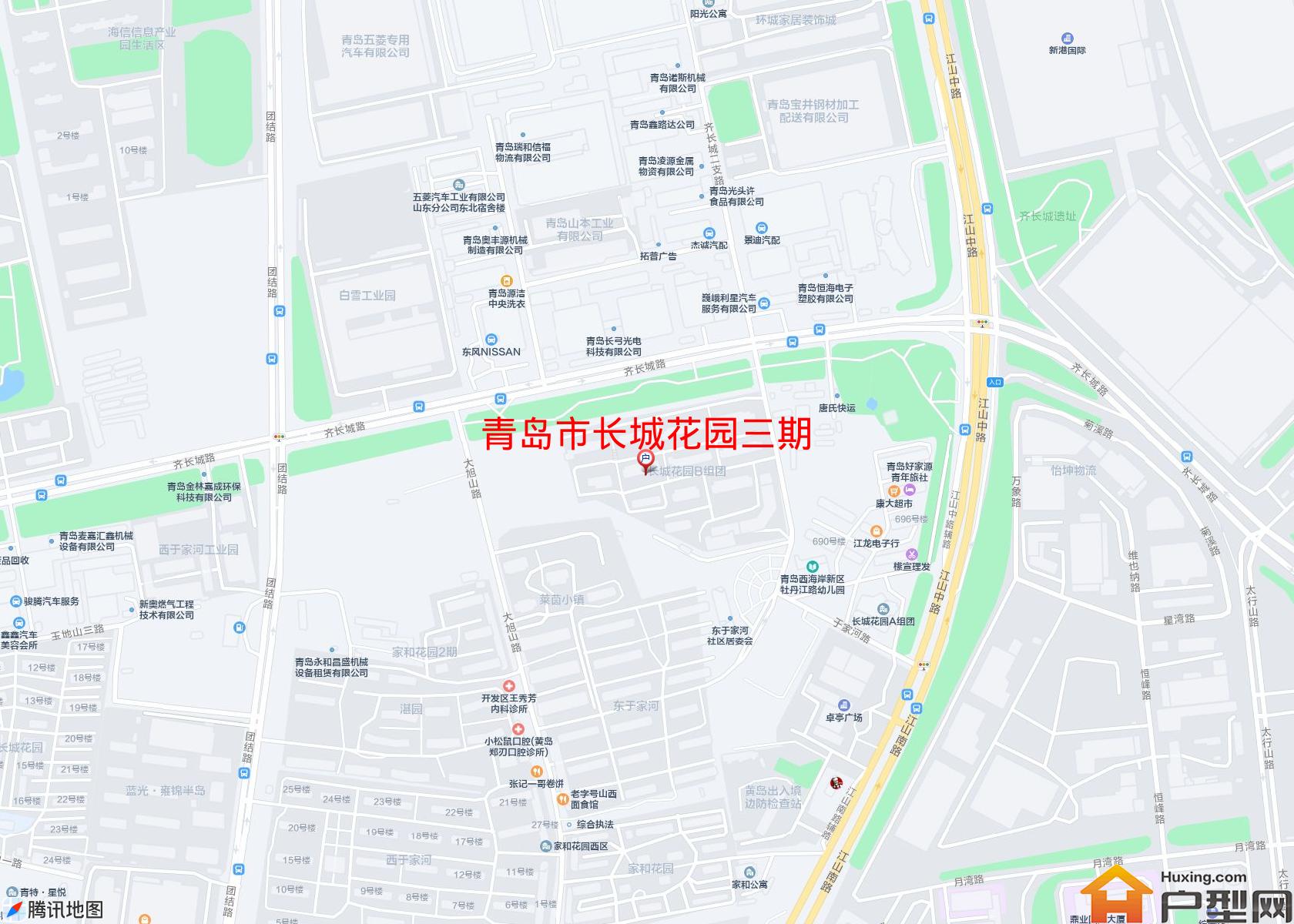 长城花园三期小区 - 户型网