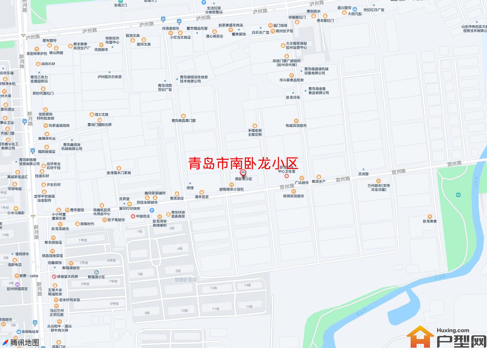 南卧龙小区小区 - 户型网