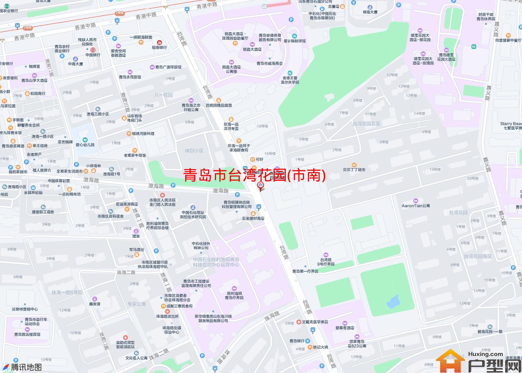 台湾花园(市南)小区 - 户型网