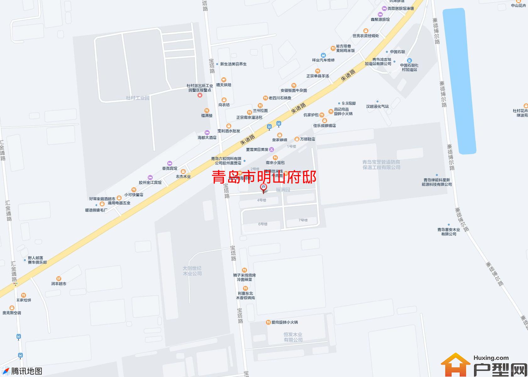 明山府邸小区 - 户型网