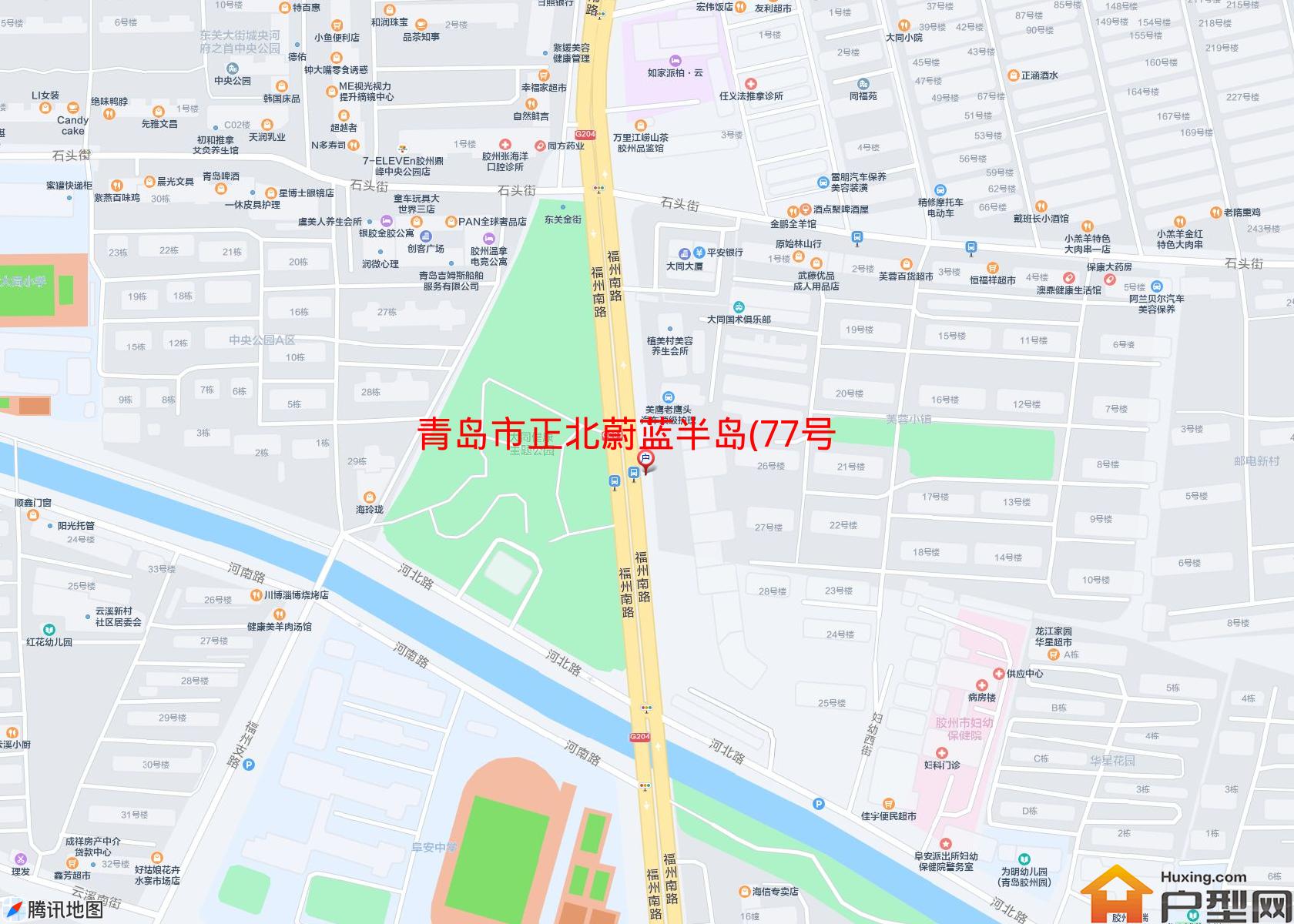 正北蔚蓝半岛(77号)小区 - 户型网