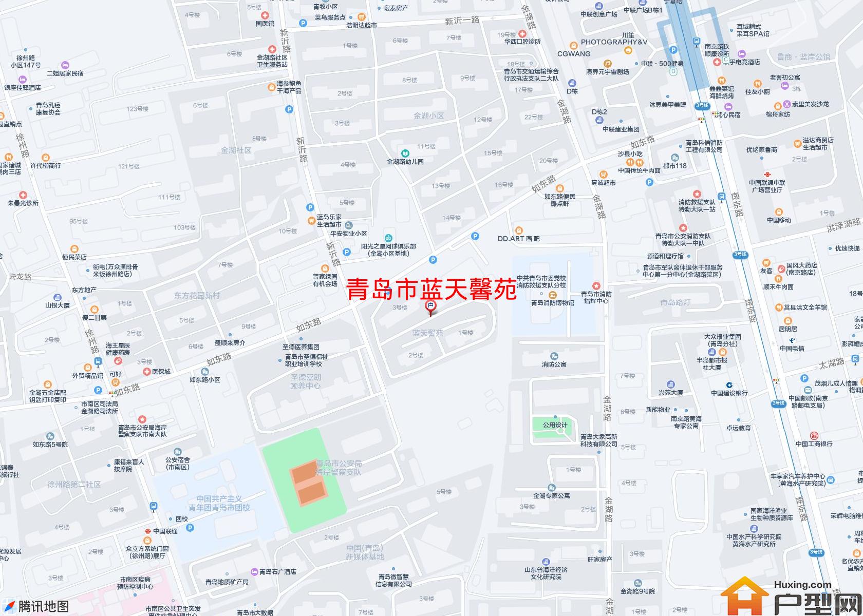 蓝天馨苑小区 - 户型网