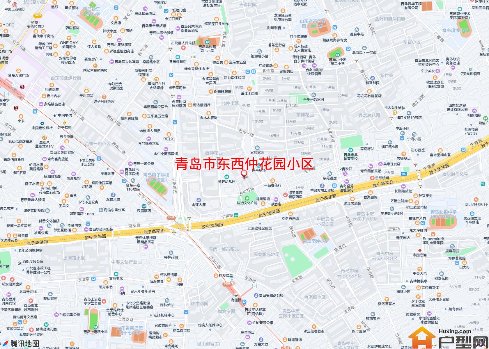 东西仲花园小区小区 - 户型网