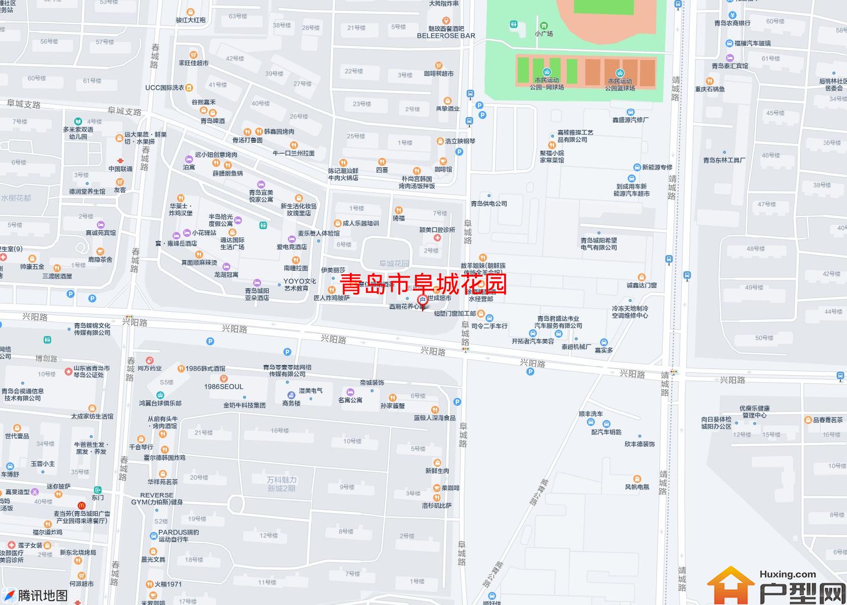 阜城花园小区 - 户型网 阜城花园小区 - 户型网