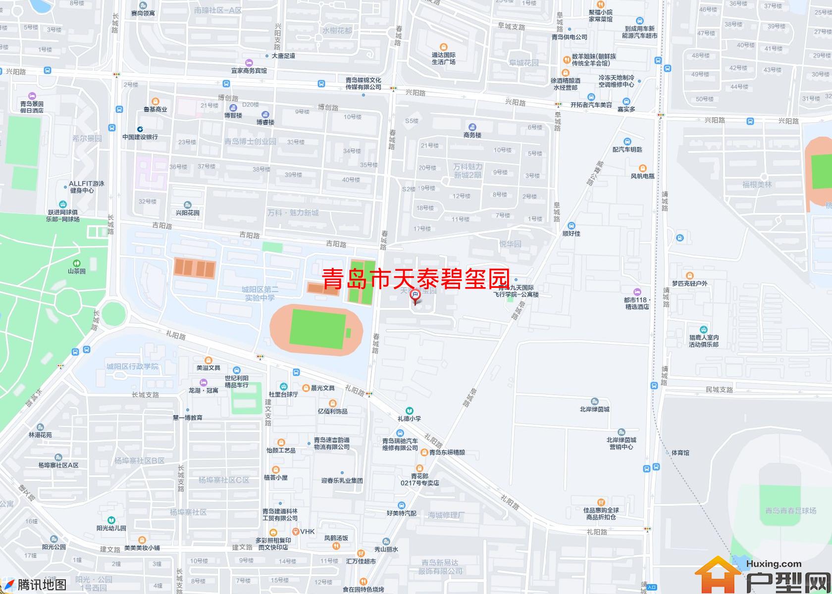 天泰碧玺园小区 - 户型网