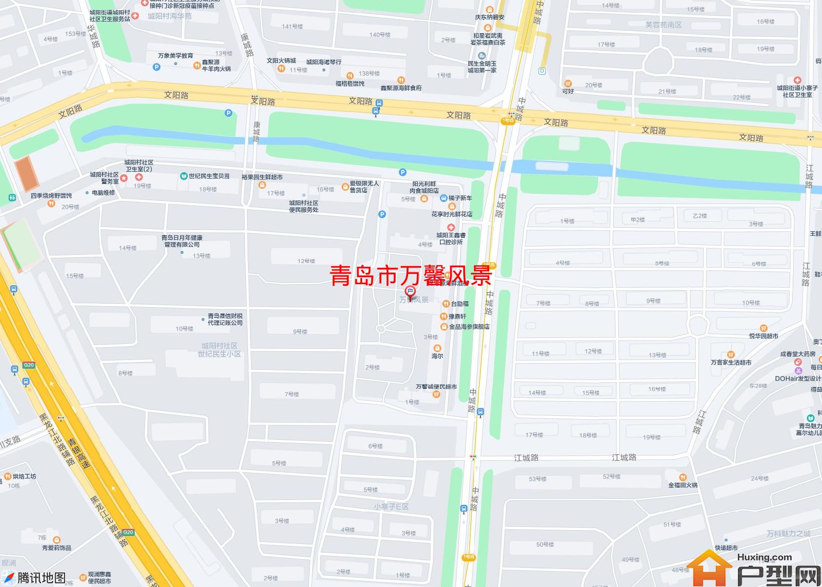 万馨风景小区 - 户型网