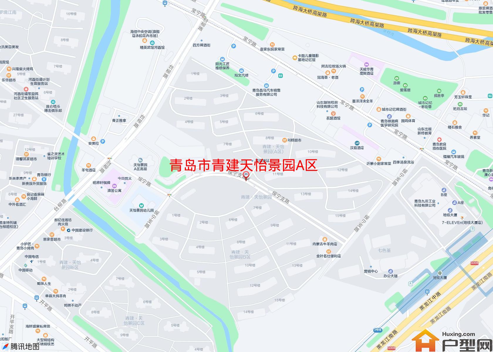 青建天怡景园A区小区 - 户型网