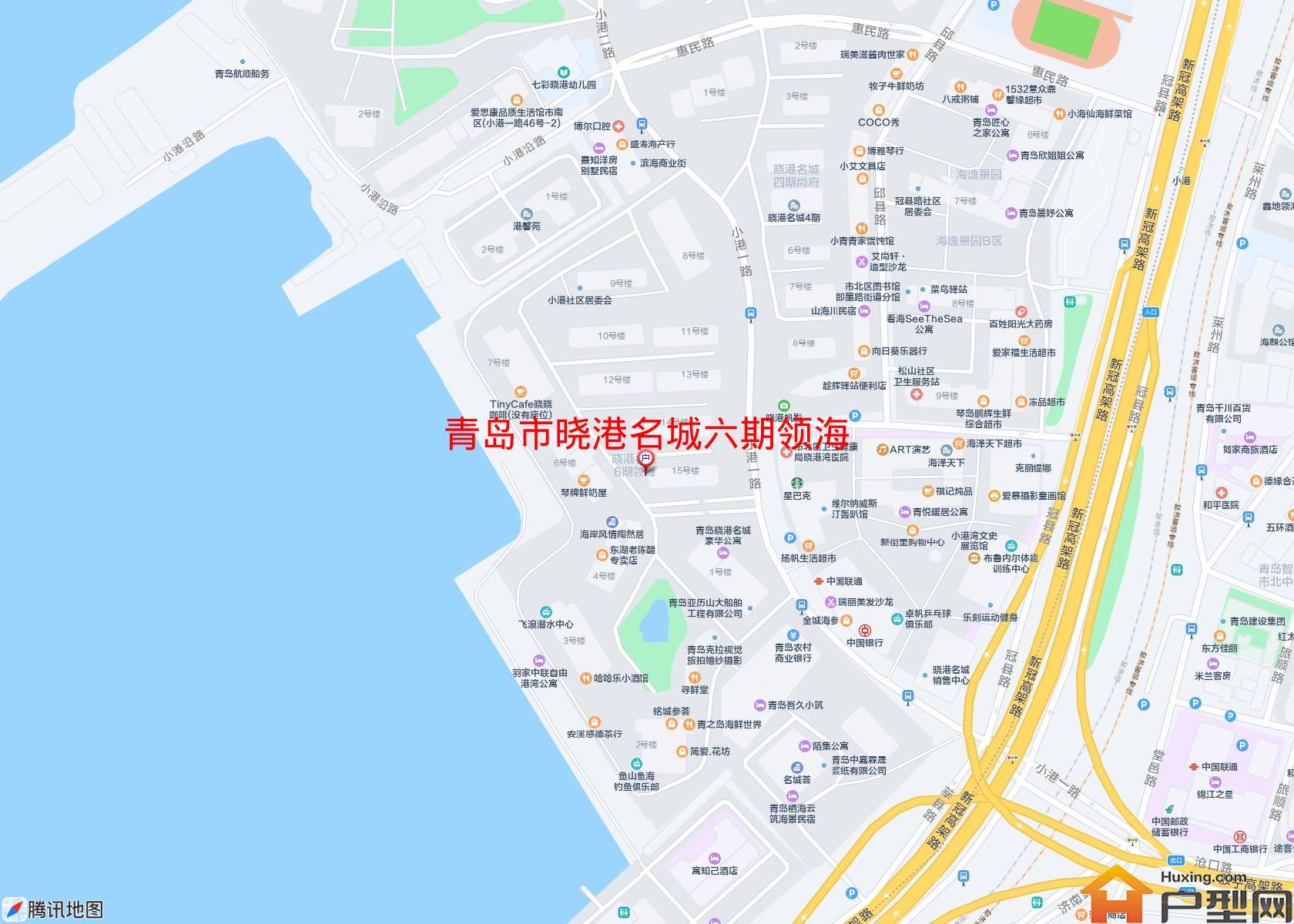 晓港名城六期领海小区 - 户型网