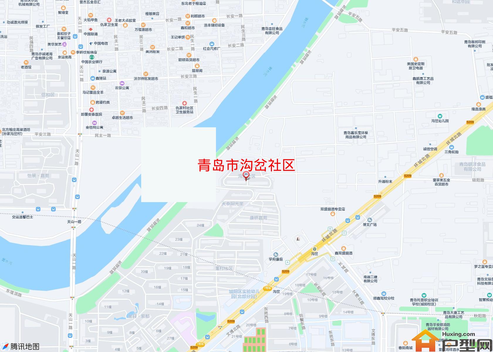 沟岔社区小区 - 户型网