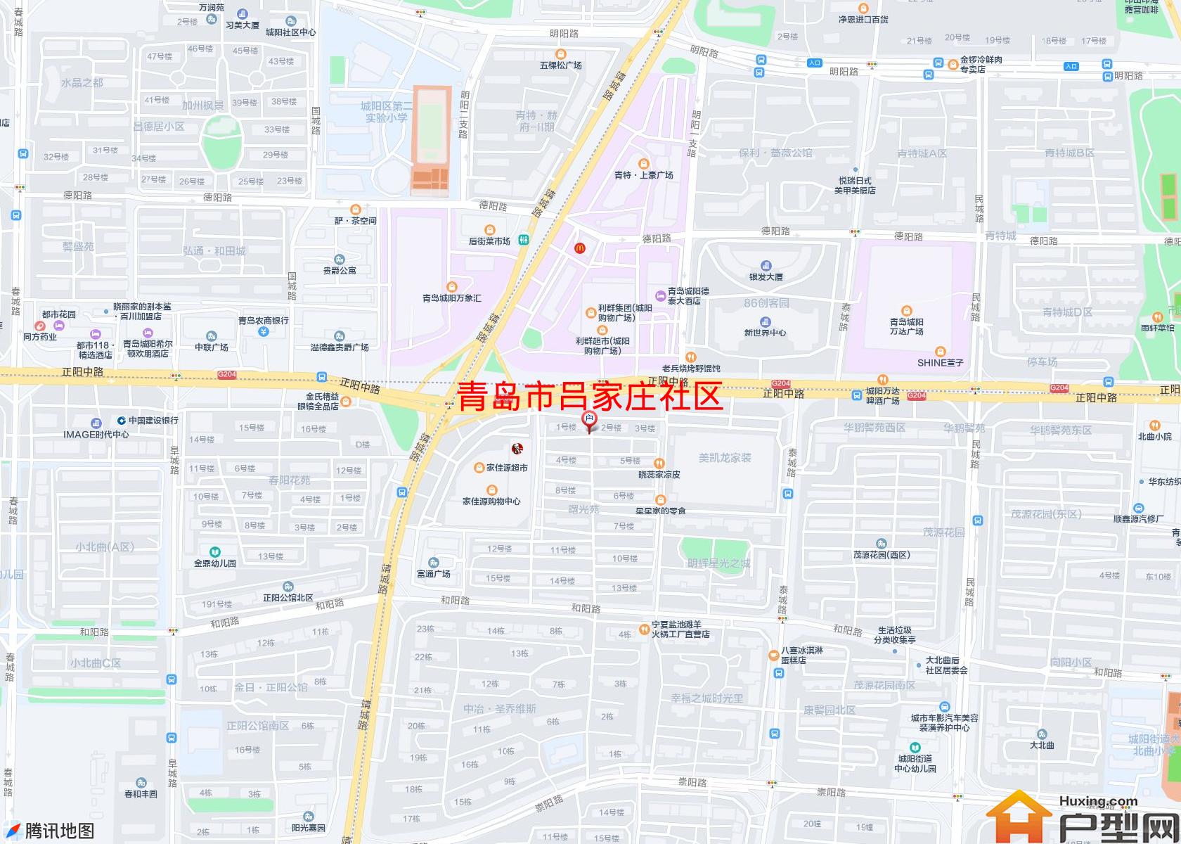 吕家庄社区小区 - 户型网