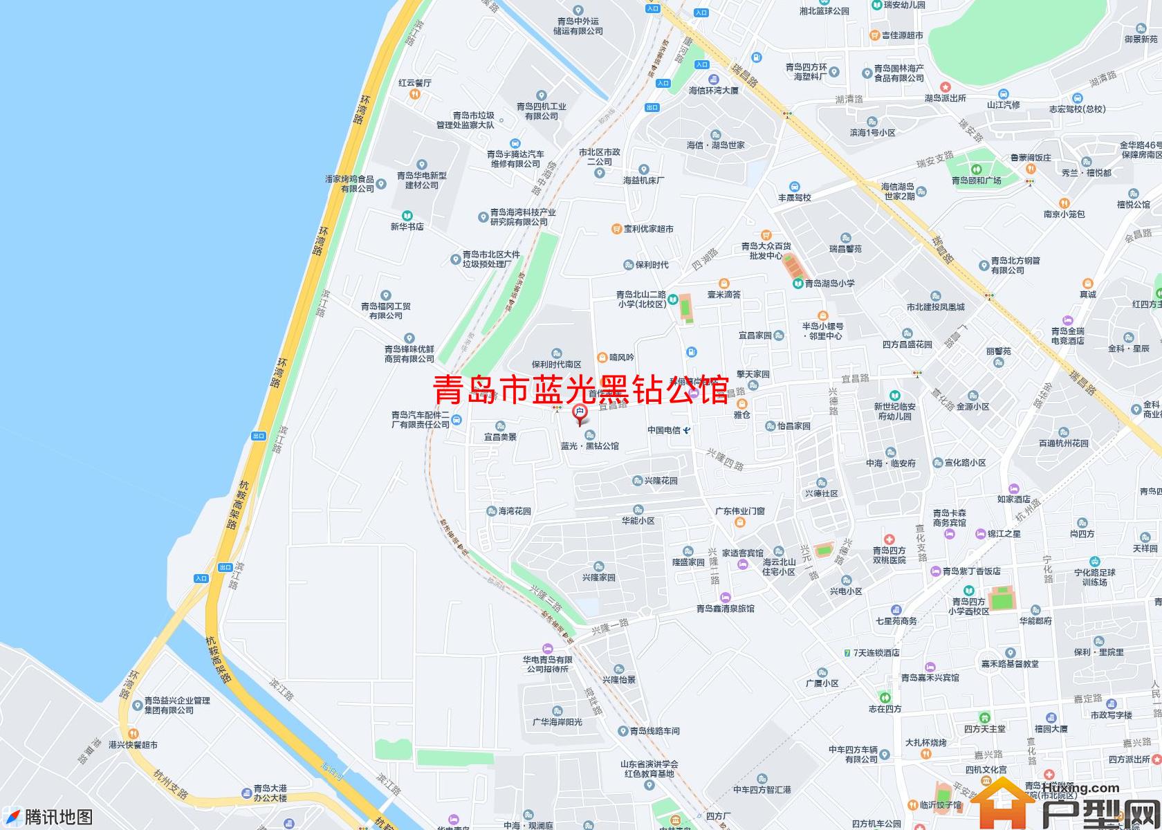 蓝光黑钻公馆小区 - 户型网