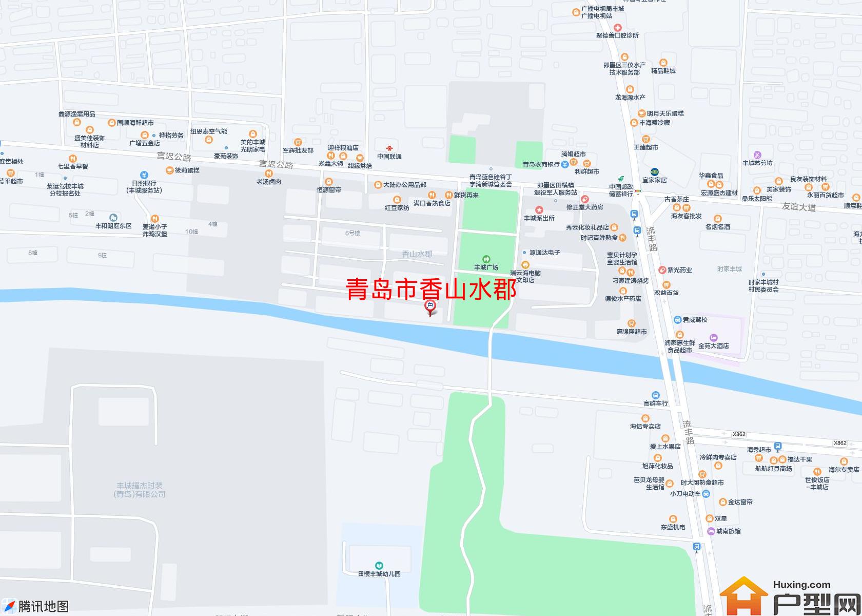 香山水郡小区 - 户型网