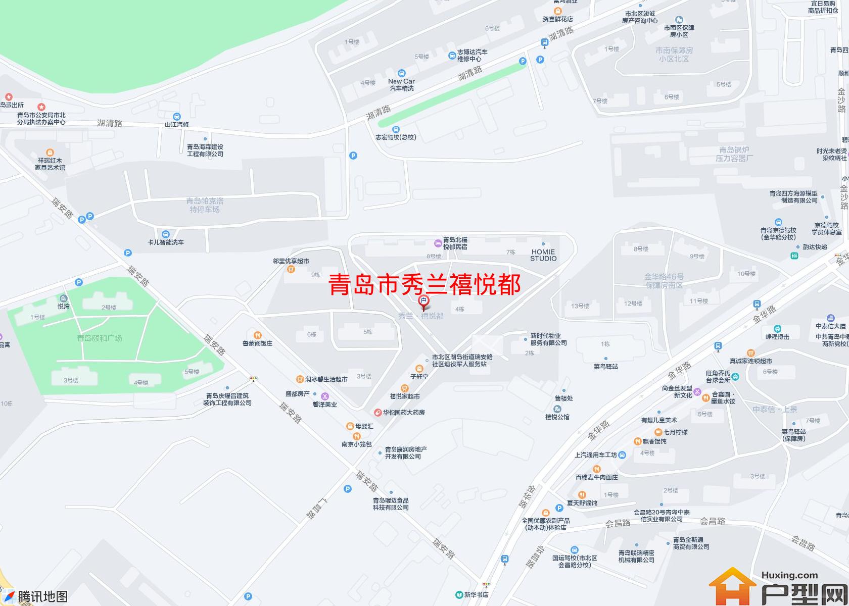 秀兰禧悦都小区 - 户型网