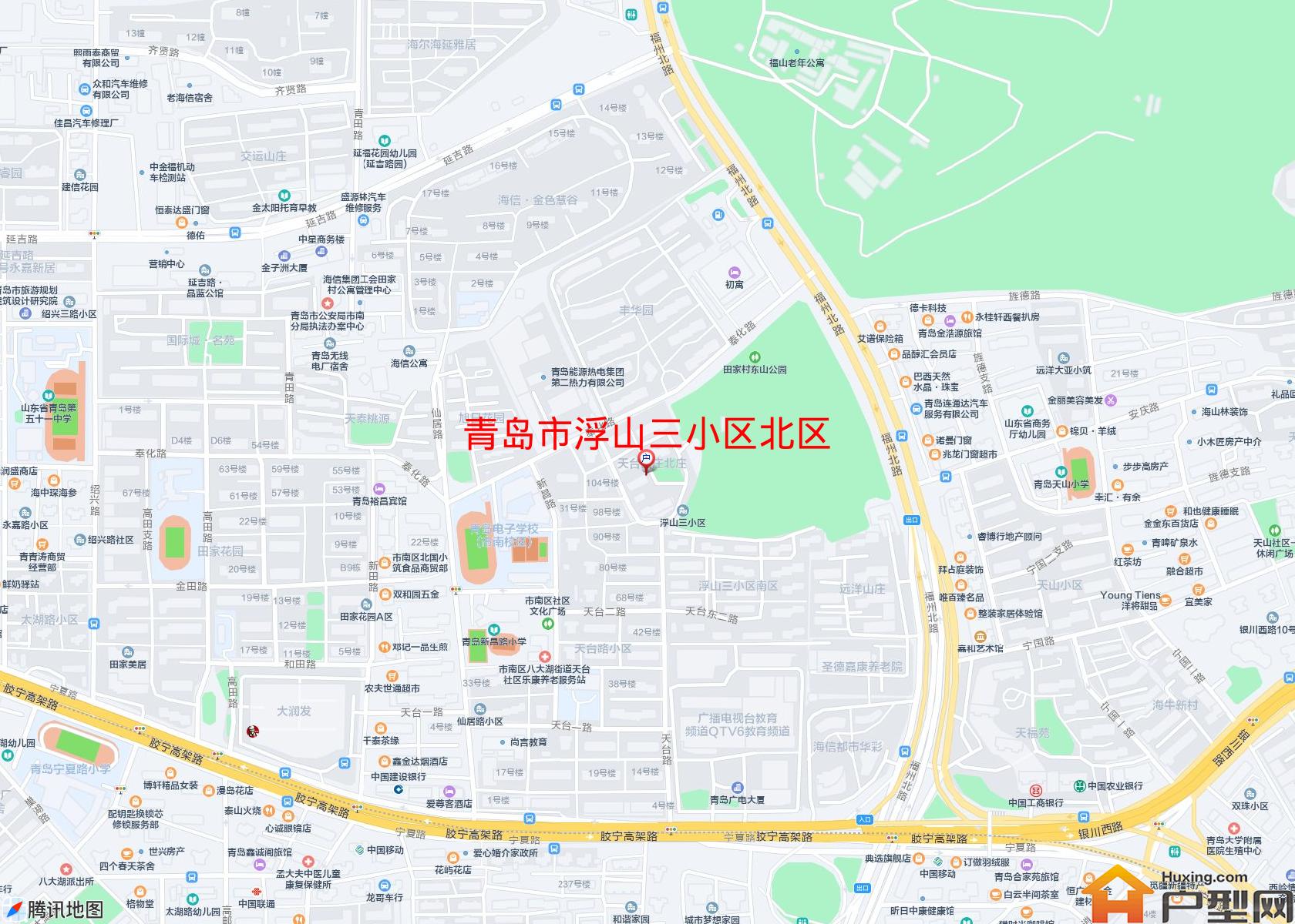 浮山三小区北区小区 - 户型网