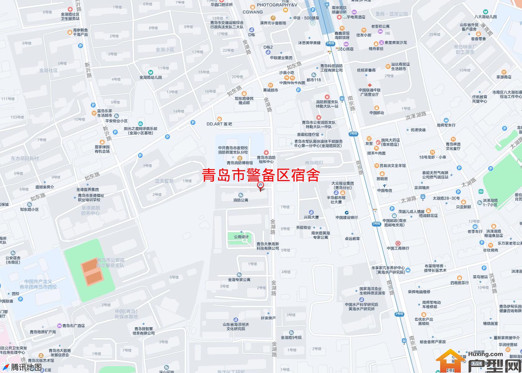 警备区宿舍小区 - 户型网