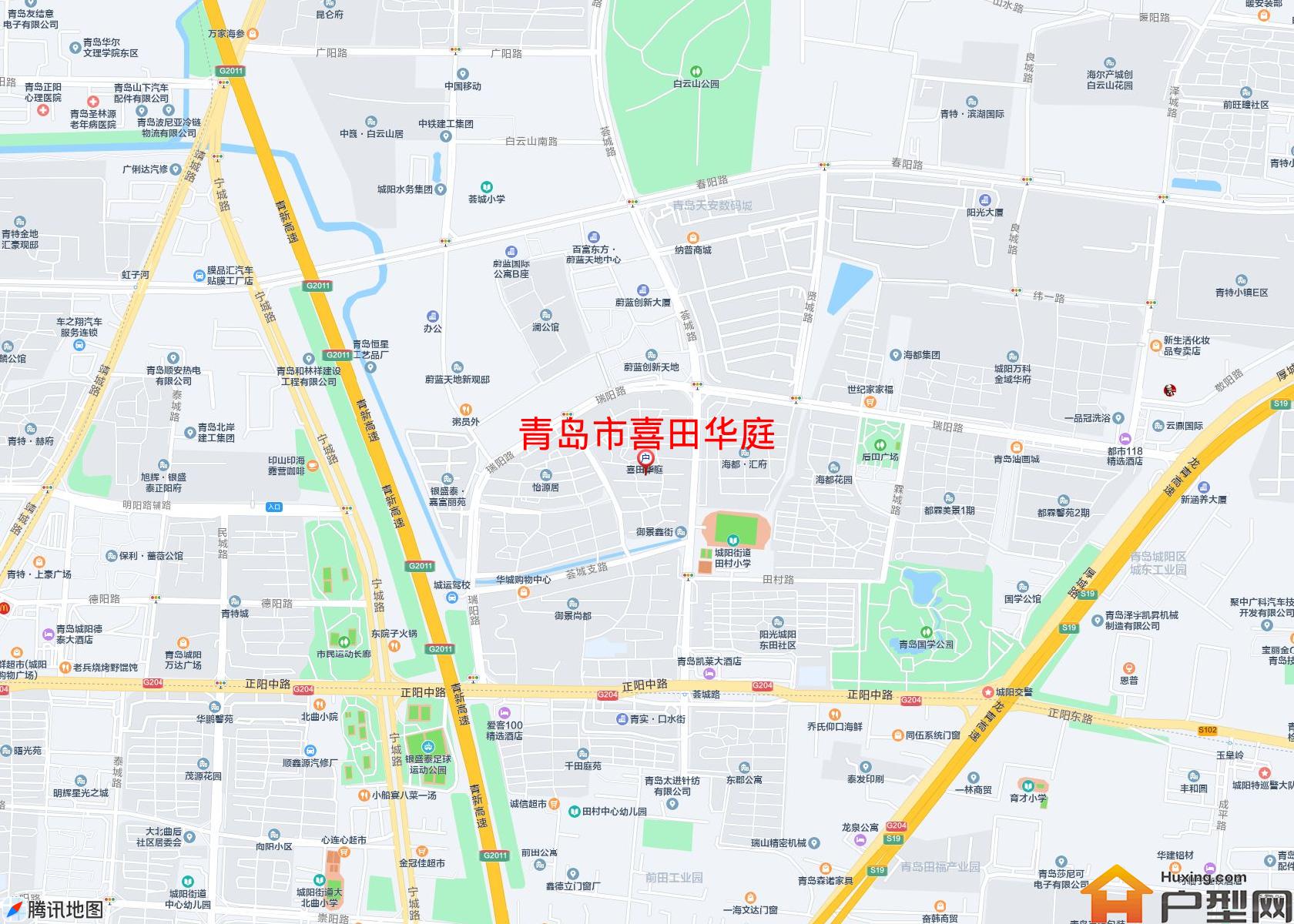 喜田华庭小区 - 户型网