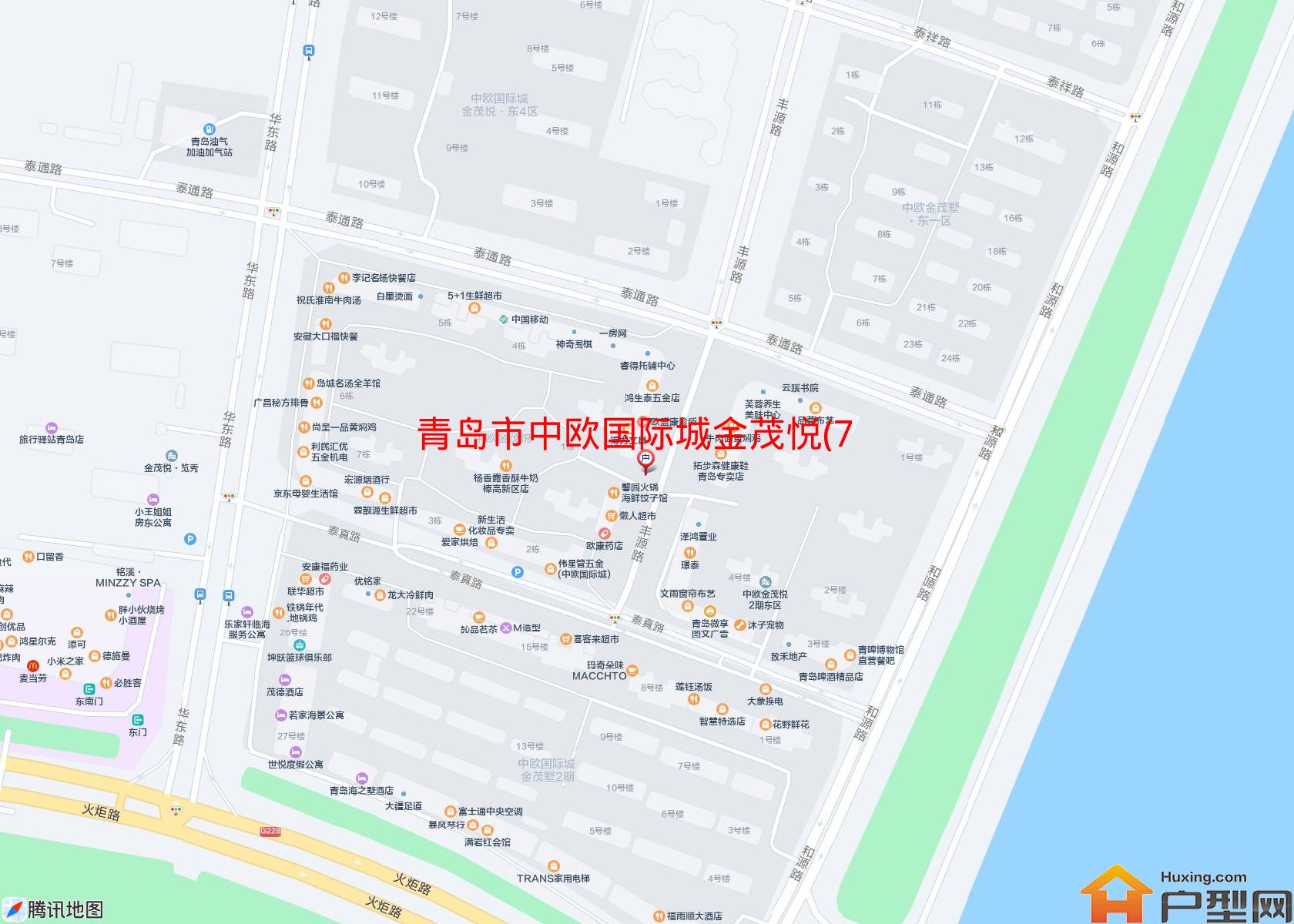 中欧国际城金茂悦(77号别墅)小区 - 户型网