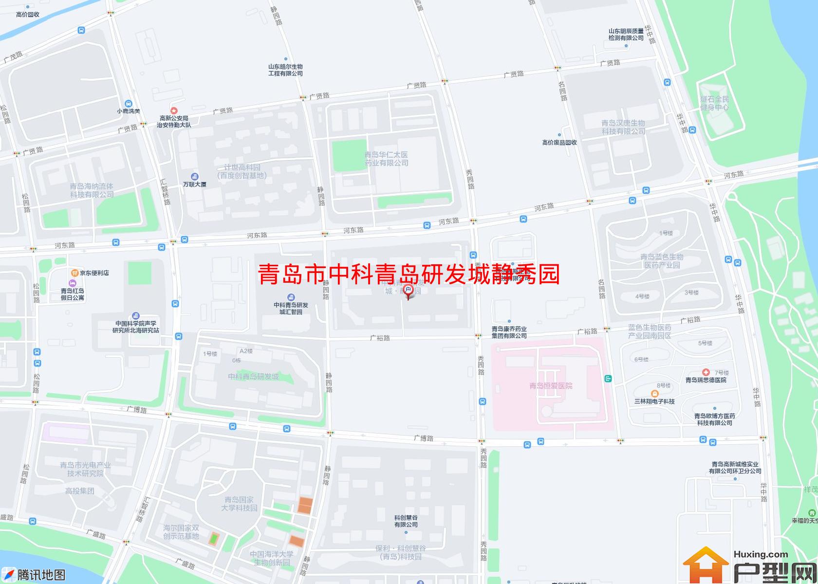 中科青岛研发城静秀园小区 - 户型网