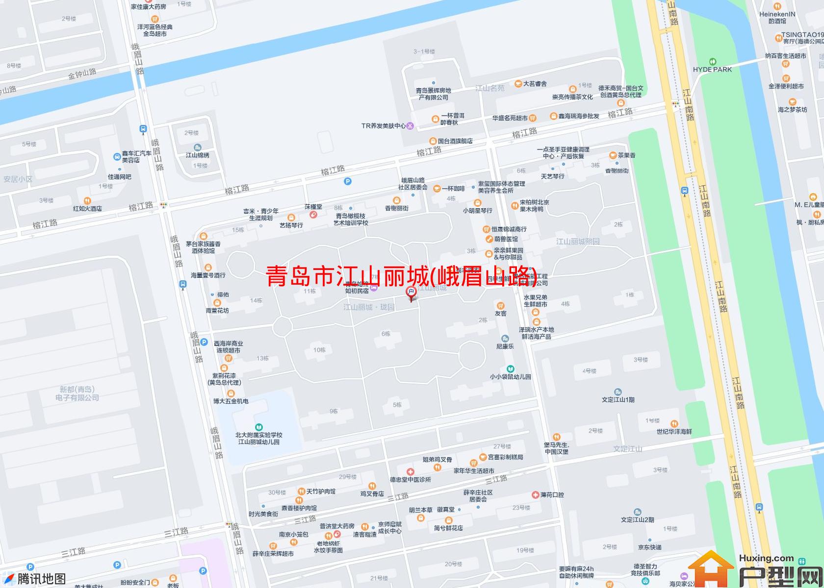 江山丽城(峨眉山路)小区 - 户型网