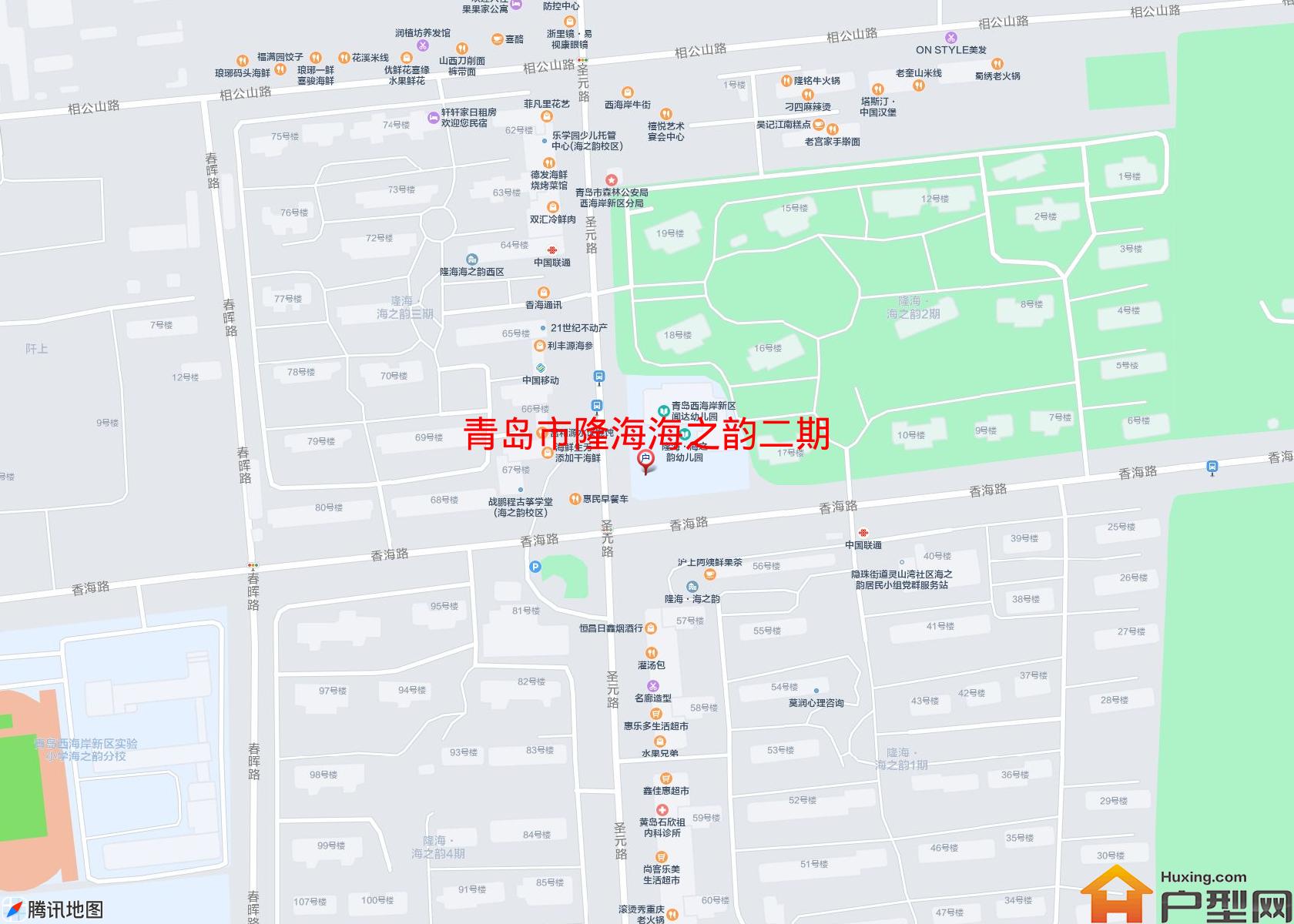 隆海海之韵二期小区 - 户型网