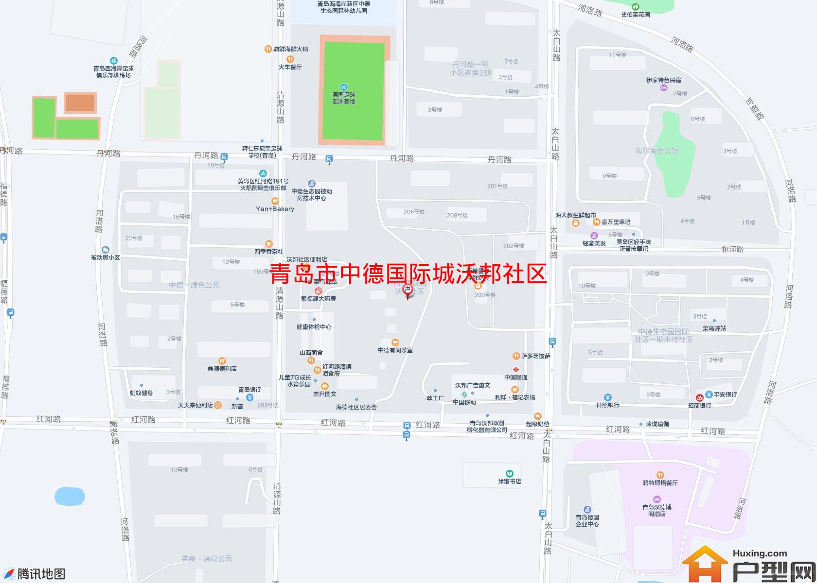 中德国际城沃邦社区小区 - 户型网