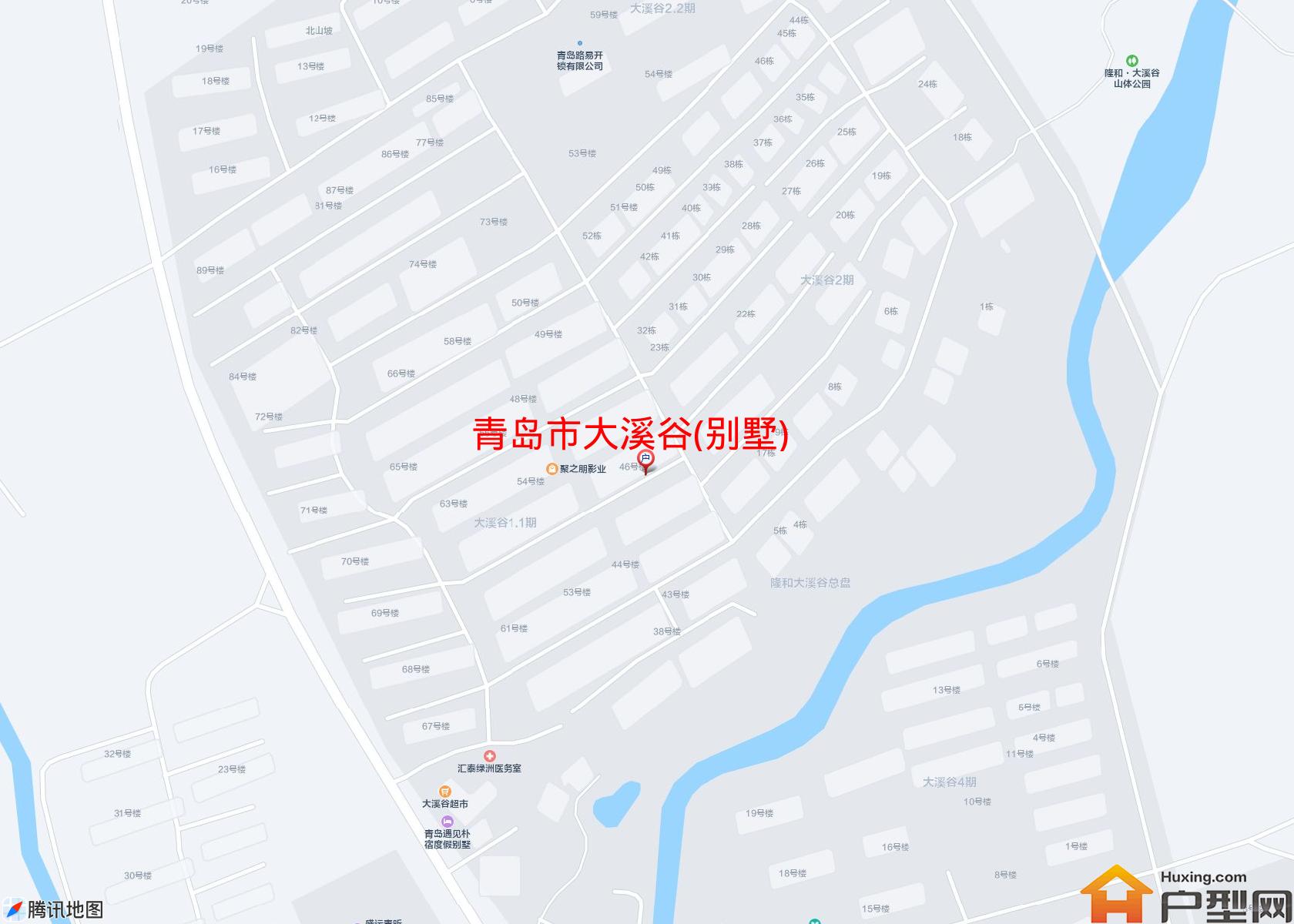 大溪谷(别墅)小区 - 户型网