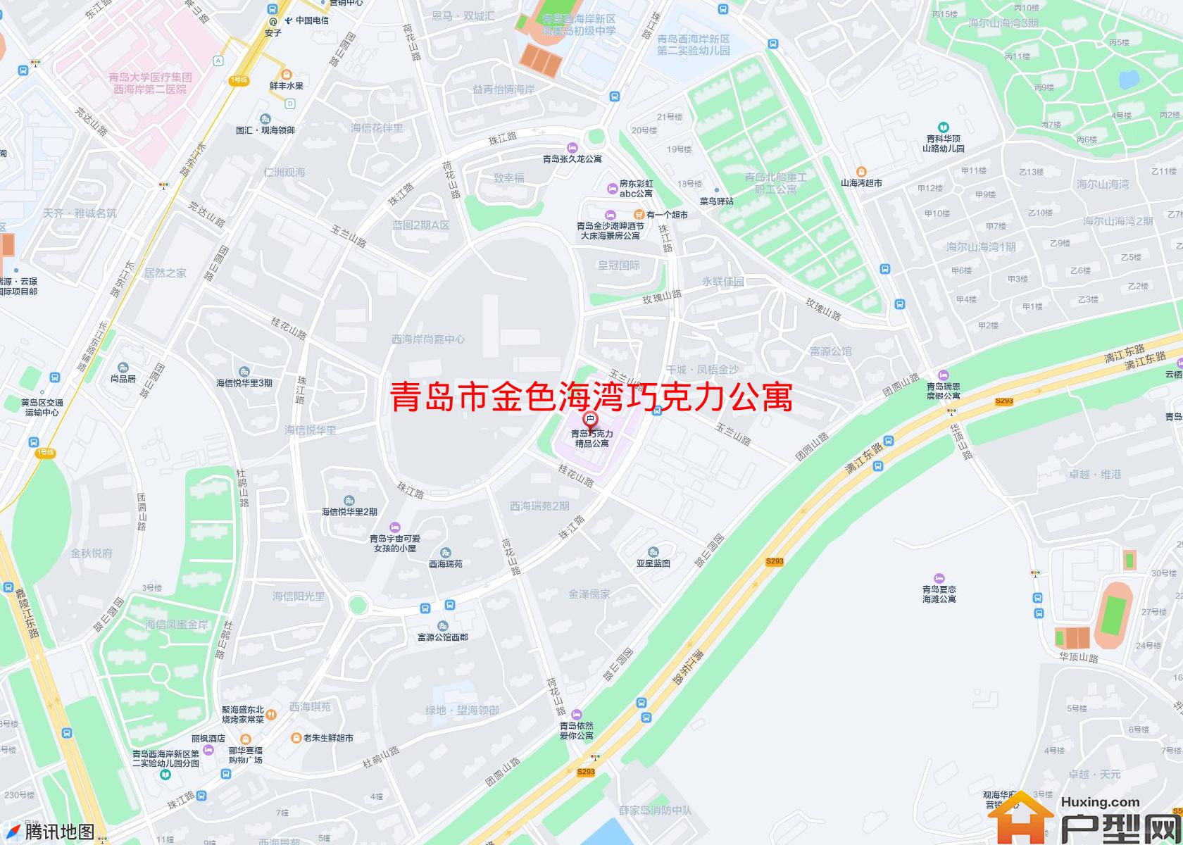 金色海湾巧克力公寓小区 - 户型网