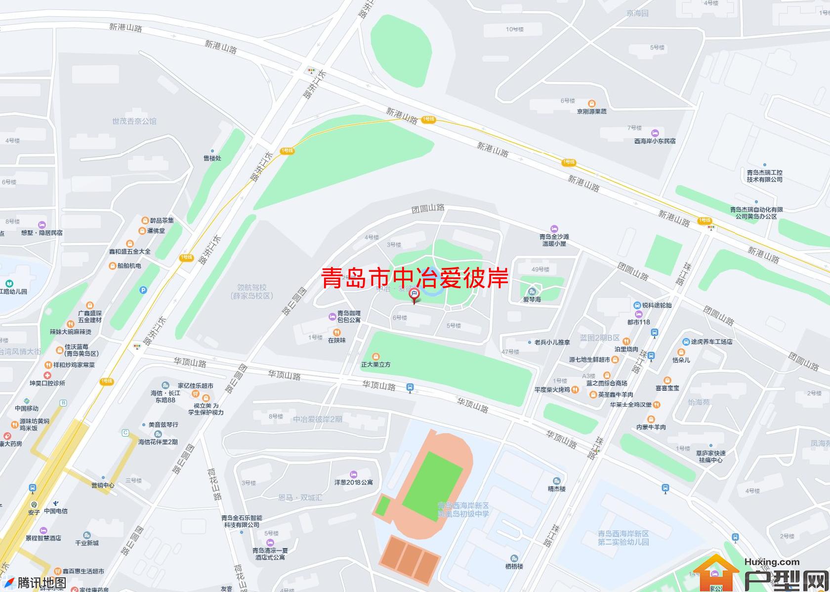 中冶爱彼岸小区 - 户型网