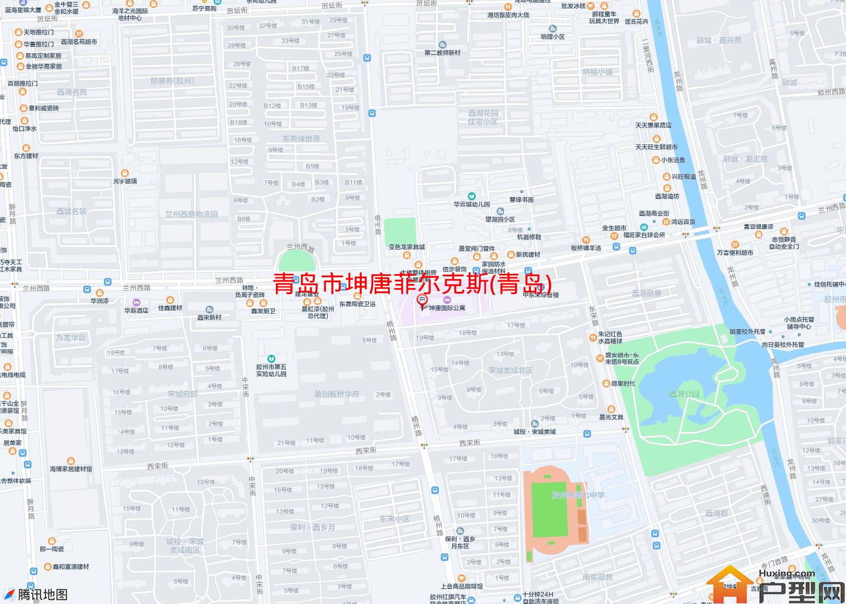 坤唐菲尔克斯(青岛)国际酒店小区 - 户型网