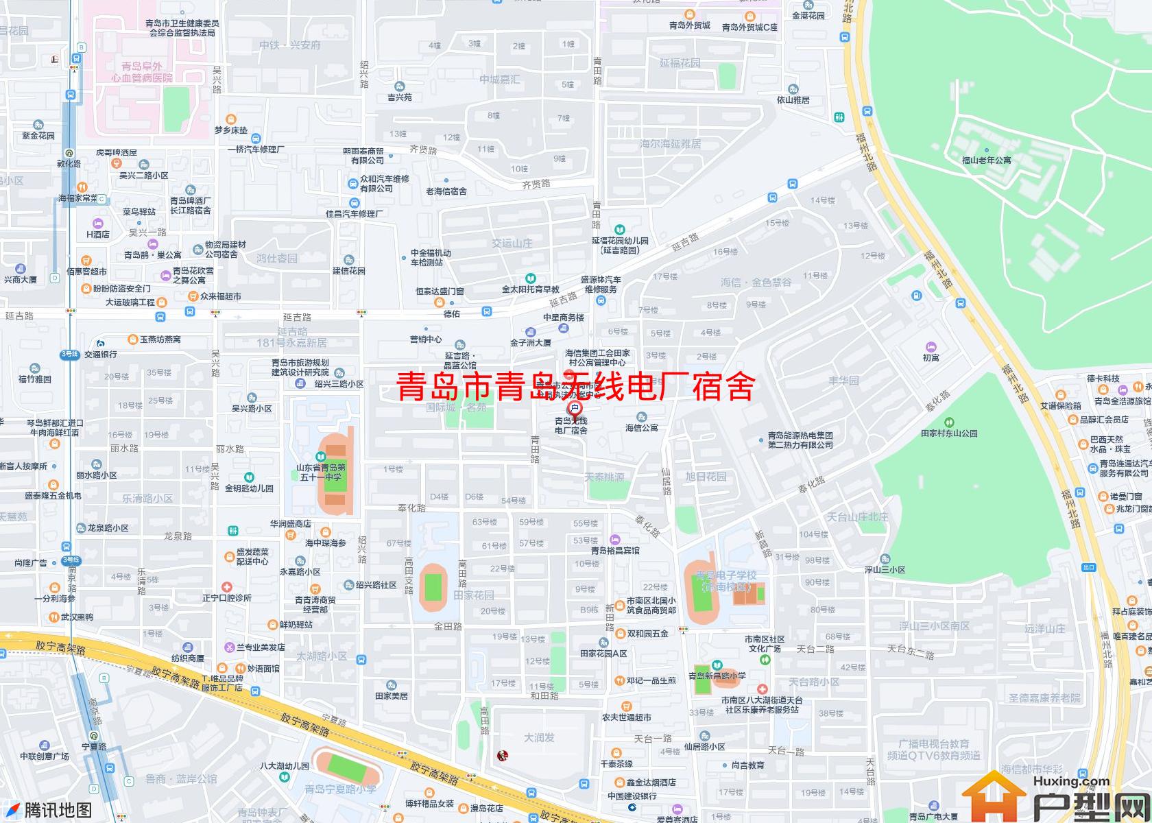 青岛无线电厂宿舍小区 - 户型网