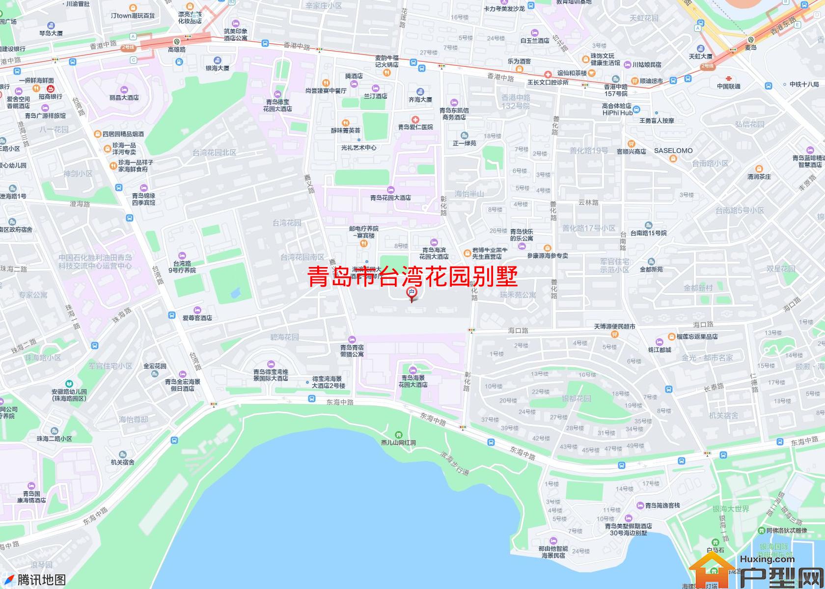 台湾花园别墅小区 - 户型网