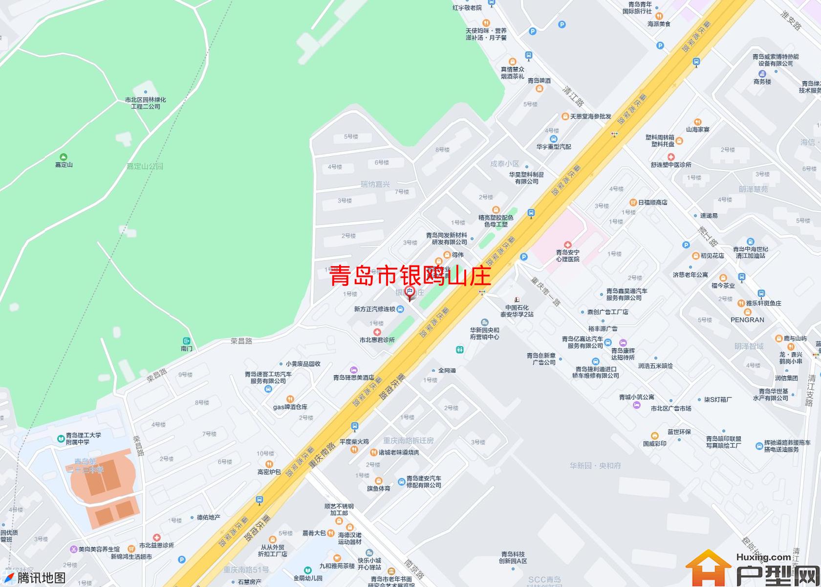 银鸥山庄小区 - 户型网